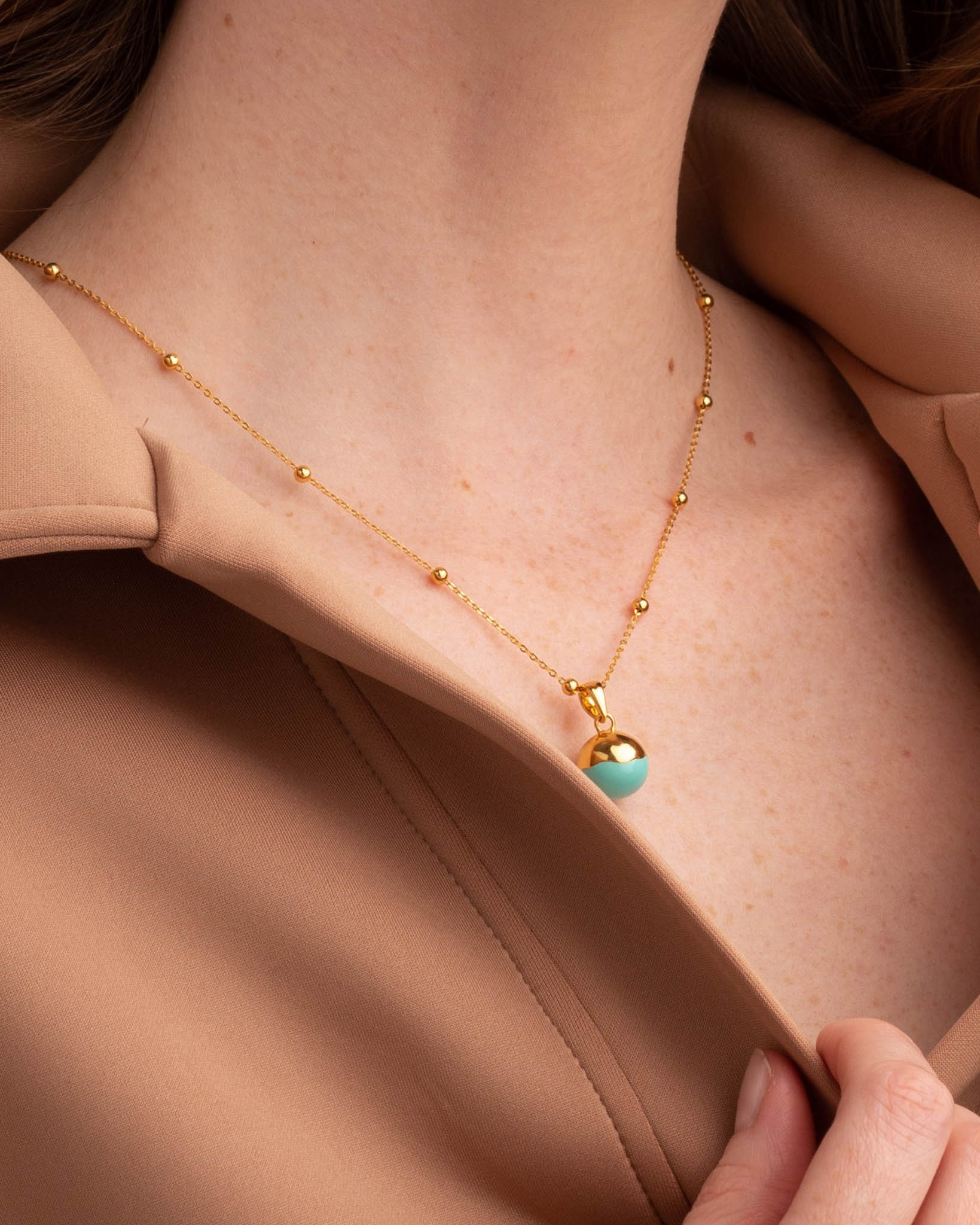 Ball Station Necklace