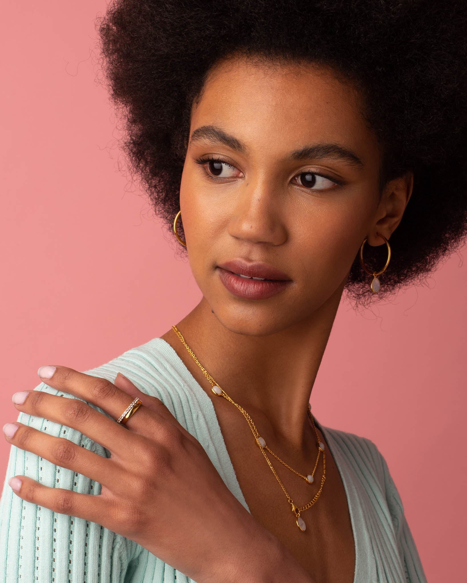 Medium Hoop Earrings