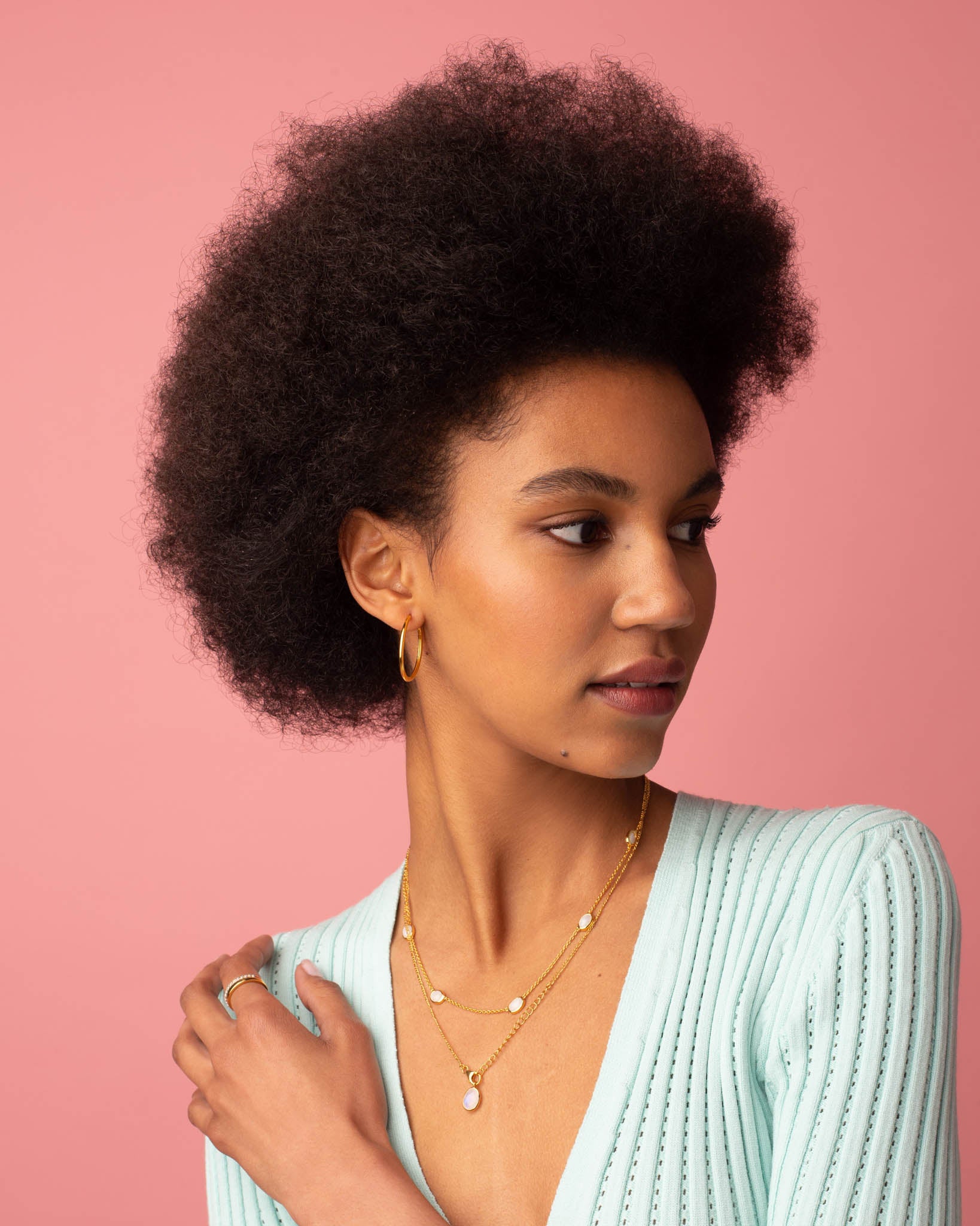 Medium Hoop Earrings