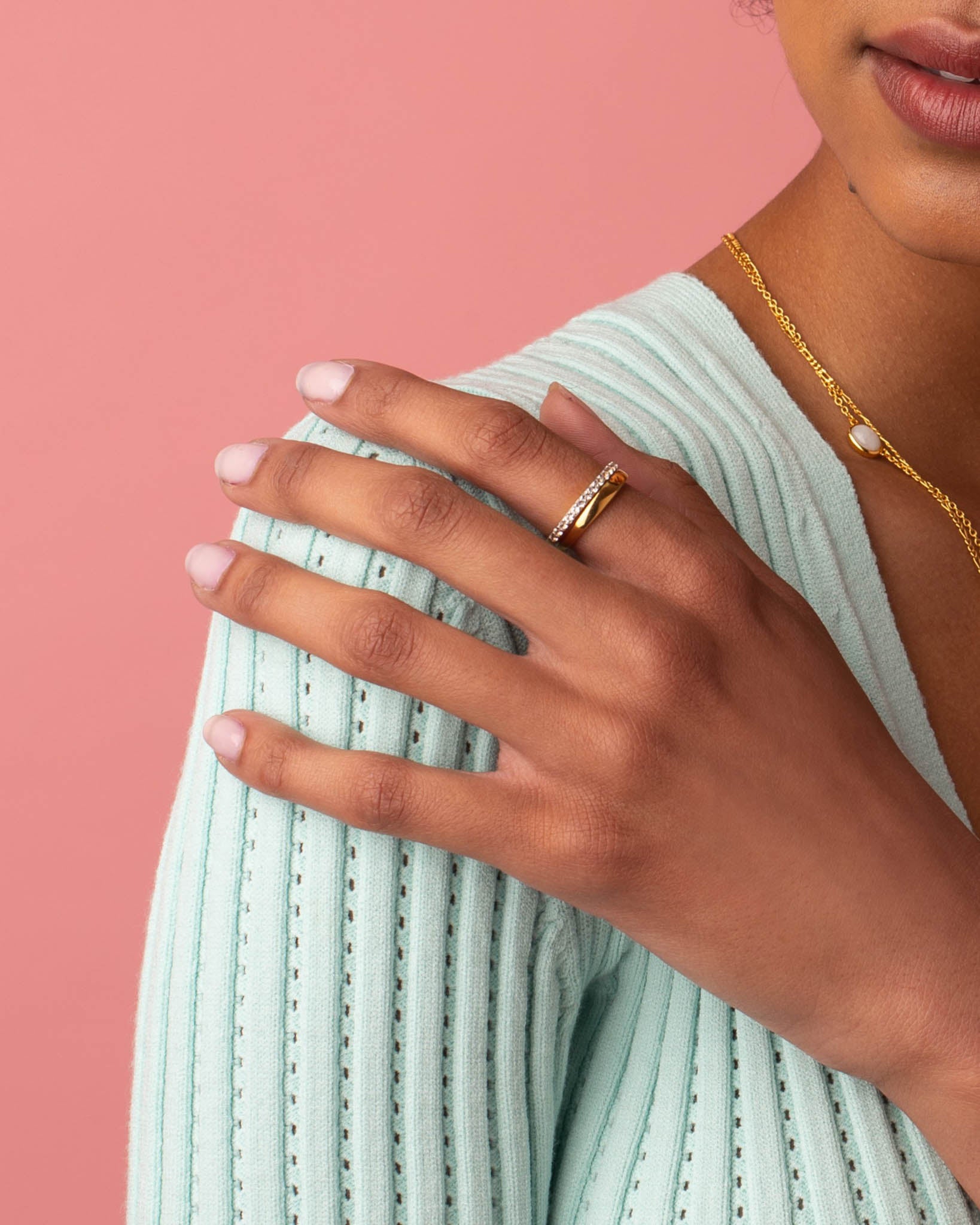 Pavé Stacking Ring